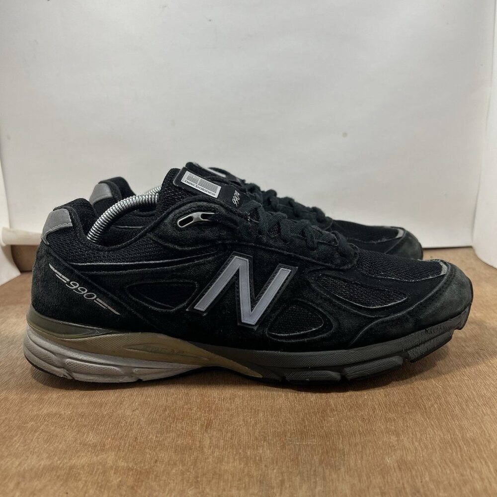 New Balance 990v4 Shoes Mens Size 11 Black Mesh Running Sneakers M990BK4
